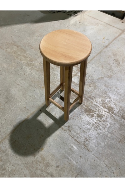 Gözde Ahşap papel kontra bar taburesi