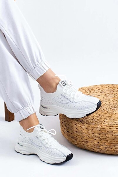 Guja 25Y309-1 Kadın Dolgu Topuk Spor Ayakkabı