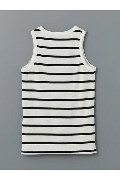 LC Waikiki Lcw Modest Crew Neck Striped Women's Athlete