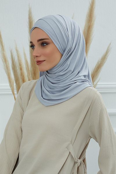 Ayşe Tasarım Cross Sewing Practical Combed Cotton Shawl, CPS-31