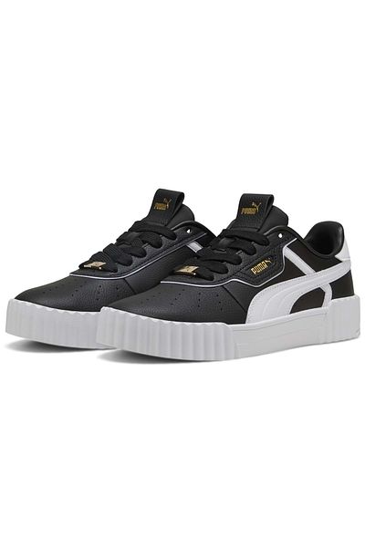 Puma 400724   Carina 3.0 Luxury Sneaker Unisex Sports Shoes Black-White