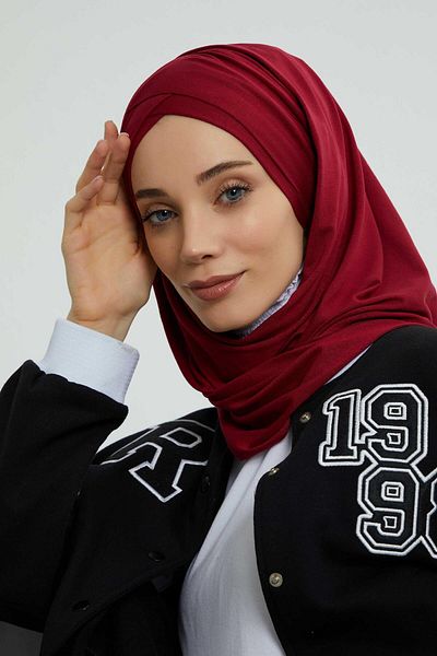Aisha's Design شال قطني ممشط عملي برباط أمامي، cps-45، cps-45