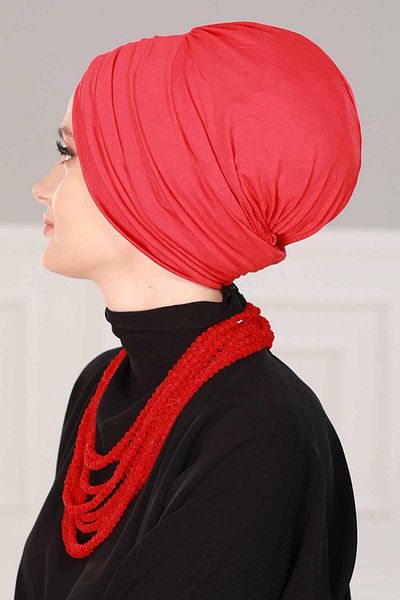 Aisha's Design موديل B-13 بونيم قطن ممشط مطوي