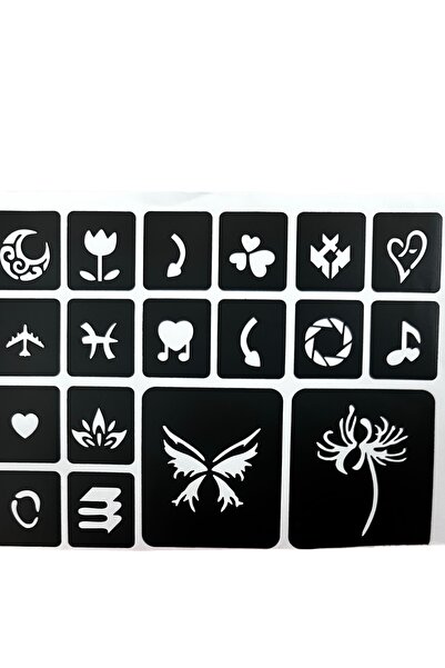 MAZEN Dövme Şablonu ( Kına, Sim veya Boya Şablonu)