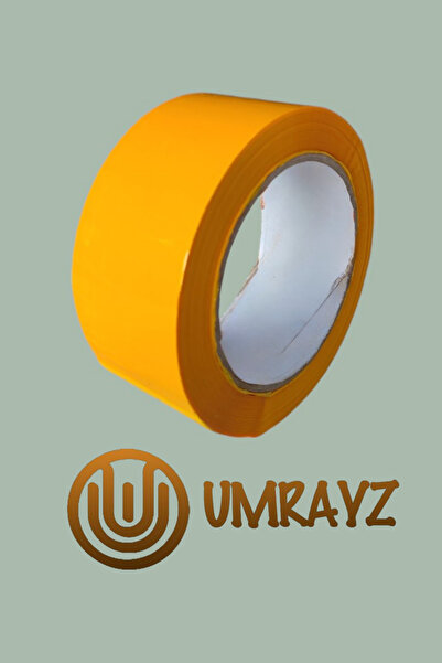 3 ADET SARI Koli Bandı 45mm X 100m Renkli Hotmelt Koli Bantı Koli Bant Renkli Bant