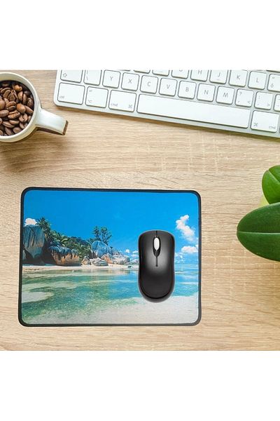 deposite Επιθέματα ®   25x32 εκ. Μικρού μεγέθους Mouse Pad Landscape Island