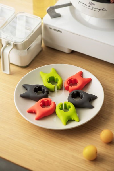 M'art Home Pinmoo Easy 2-Pack Red Ladle Holder