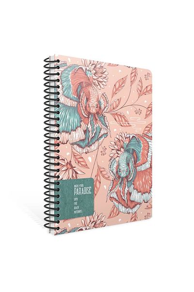 Gıpta Paradise Spiral Hard Cover 17x24 120yp. caiet cu carouri