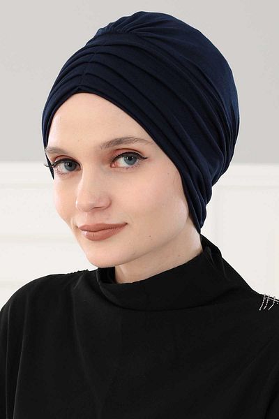 Aisha's Design B-13 Model Pleated Combed Cotton Bonem