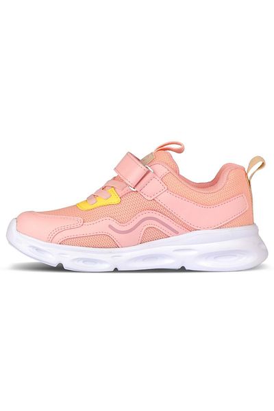 Vicco Rony Lighted Orthopedic Kids Sneakers Pudra