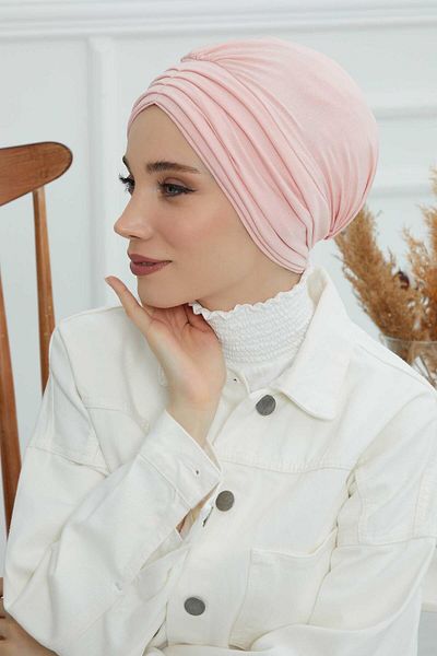 Aisha's Design موديل B-13 بونيم قطن ممشط مطوي