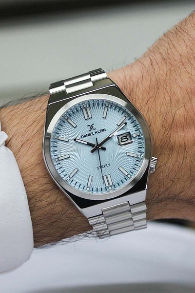 Daniel Klein Dk 336306   Men's Wrist Watch with Steel Cord