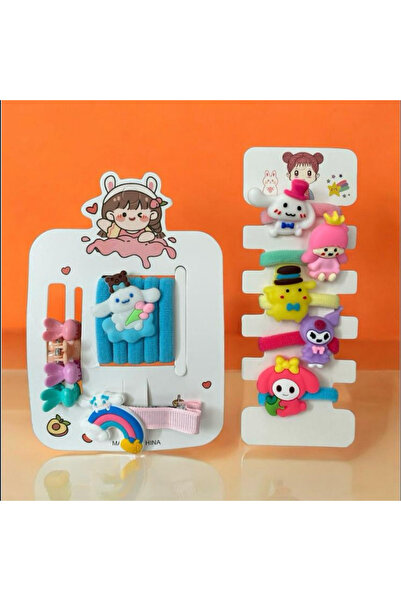 ÇERÇİ MELEK مجموعة إبزيم للأطفال مع أشكال لطيفة