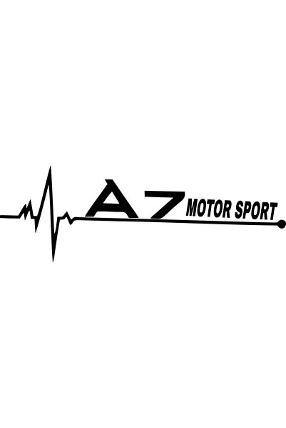 Birim Matbaa A7 Motor Sport Auto Sticker(30X10 cm)