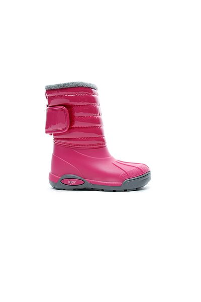IGOR Παιδικές μπότες βροχής Topo Ski Charol Pink