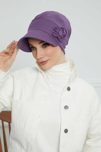 Aisha's Design Flower Accessory Brim Hat - Bonnet, B-72