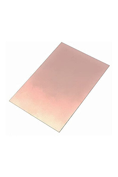 Alkatronik 20x30cm Tek Yüz Bakır Plaket Pcb Elektronik Baskı Devre Prototip T...