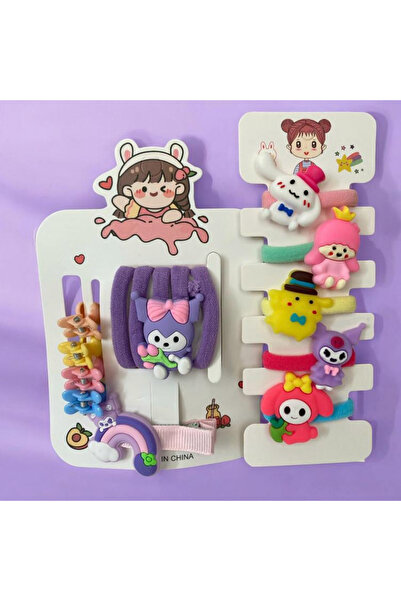 ÇERÇİ MELEK Cute Figured Children's Buckle Set
