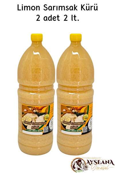 Genel Markalar Limon Sarımsak Kürü El Yapımı Doğal 4 lt