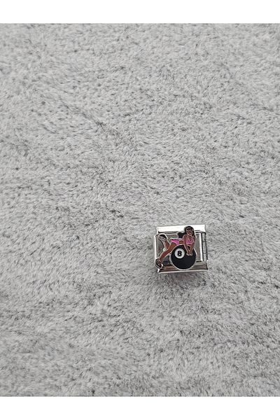 SiestaAccessories 8Ball الإيطالية سوار سحر