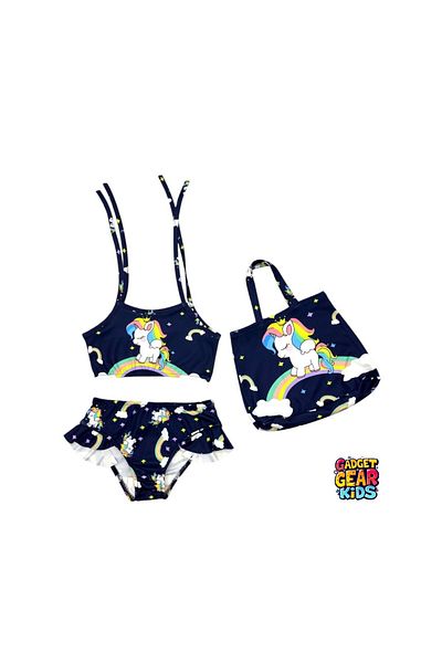 Gadget Gear Character Printed Girl's Bikini Set