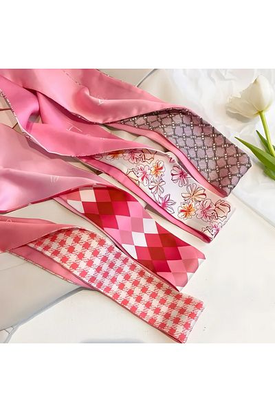 MAHLA Double Sided Scarf Thin Shawl - Bag Accessory
