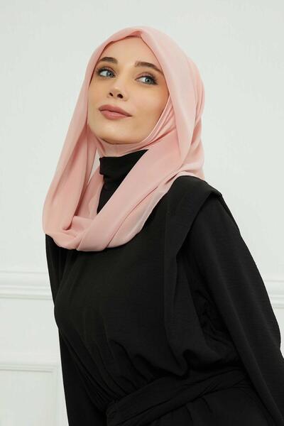 Aisha's Design Combed Cotton Inner Bonnet Chiffon Shawl,PS-45