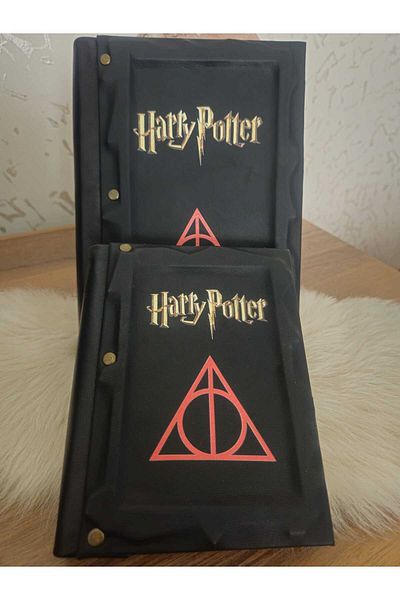 Legend Genuine Leather Harry Potter Printed Special Design Handmade Notebook
