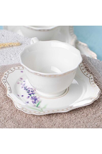 DGCHOME Love Garden 6 Kişilik Kahve Fincanı Takımı - 90 ml