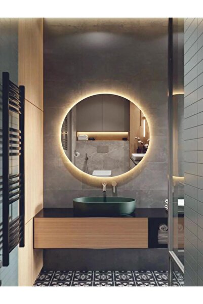 MGS GROUP LEDLİ 70 CM GÜN IŞIĞI SALON MUTFAK BANYO AYNASI /TRAFOLU VE FİŞLİ E...