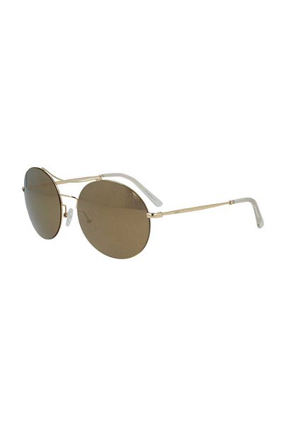 Retro 207 Wc C:2 Gold Brown color sunglasses Unisex