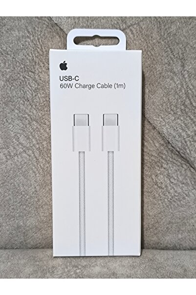 Kotenart iPhone 15 / 16 Plus / 16 Pro / 17 Pro Max Hasır Örgü Orijinal Şarj K...