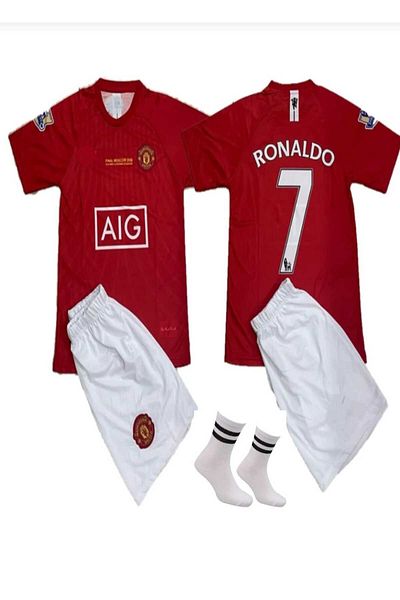 Legent Lady Set de fotbal pentru copii RONALDO RED - Set de jos și de sus