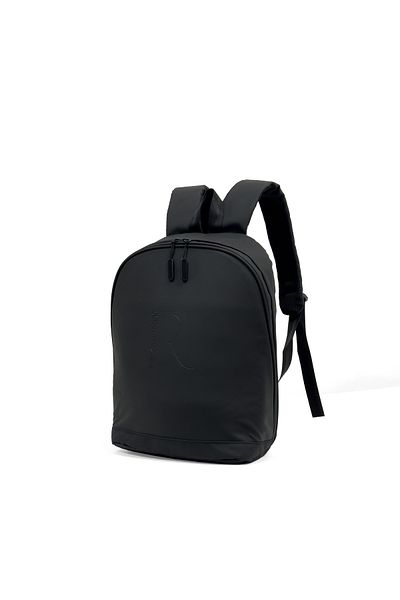 Reymond Luggage Reymond 1941 Rivera Single Compartment Laptop Backpack - Black