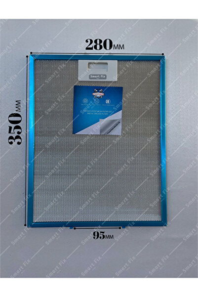 280x350 Mm | Aspiratör & Davlumbaz Tel Yağ Filtresi | Model: 81460024 | 28x35 Cm