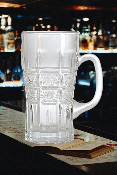 Paşabahçe 430 Cc.2 Pieces with Handle - Argentina Pub Bar Beer-Dog-Setting-Water Cup