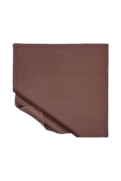 ipekevi Twill Silk Scarf - Πλαίσιο - Bitter Brown