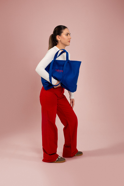 voce studios Colorpop Blue Sky Kanvas Bag