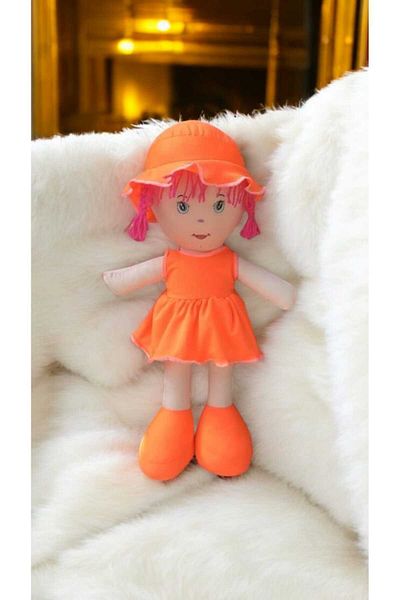 Gut puzen Orange Cloth Doll 65 cm Toy Cloth Doll Gift