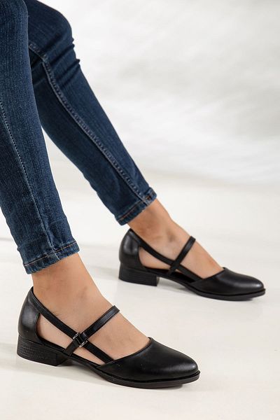 MaskButik Mary Pantofi Cu Toc Negru