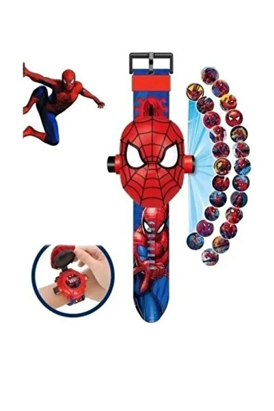 PERİ TOYS Örümcek adam projeksiyonlu 24 adet duvara ışık yansıtan dijital oyu...