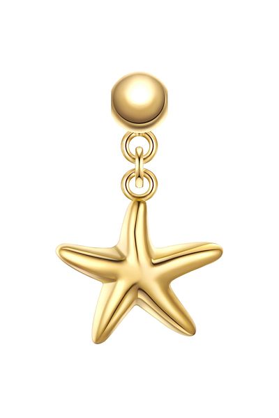 Glanzstücke München Silbercharm Charm Sterling Silber gelbgold