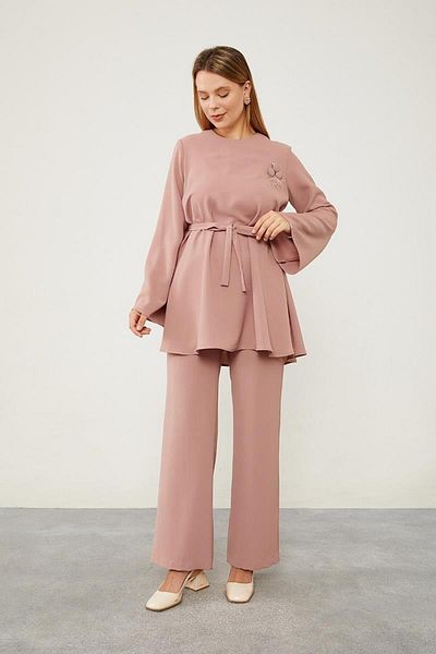 Levidor Dried Rose Double Set - Handle Detailed