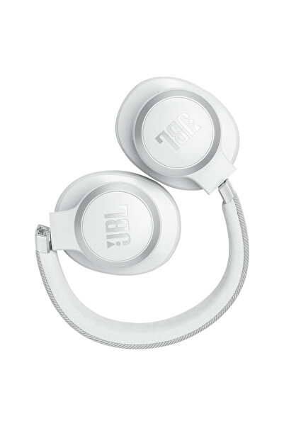 JBL Live 770Bt White Adaptive Wireless Headphone with Noise Cancelling