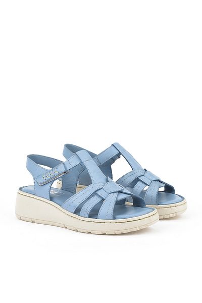 Ziya Sandale de damă din piele naturală - 1511048 Model de blugi Z501
