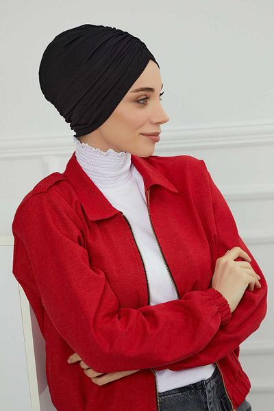 Aisha's Design بونيه قطن ممشط موديل B-20