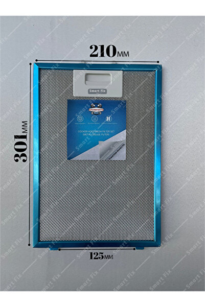 Ozba Ticaret 210x300 Mm Aspiratör & Davlumbaz Tel Yağ Filtresi 21x30 Cm