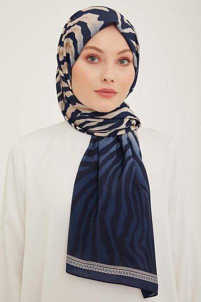 Armine Modal Shawl - 5747-10 Zebra
