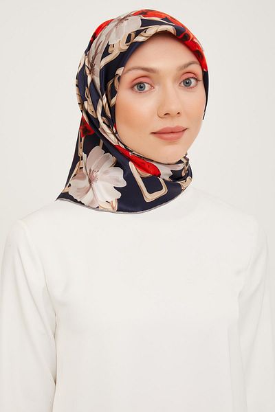 Armine 2024 Χειμερινό Μεταξωτό Κασκόλ - 9034-57 Twill