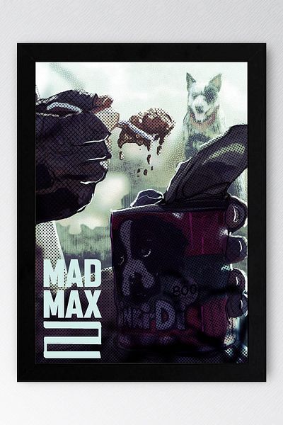 Saturn Pictură înrămată Mad Max - Pictură poster film Crazy Max